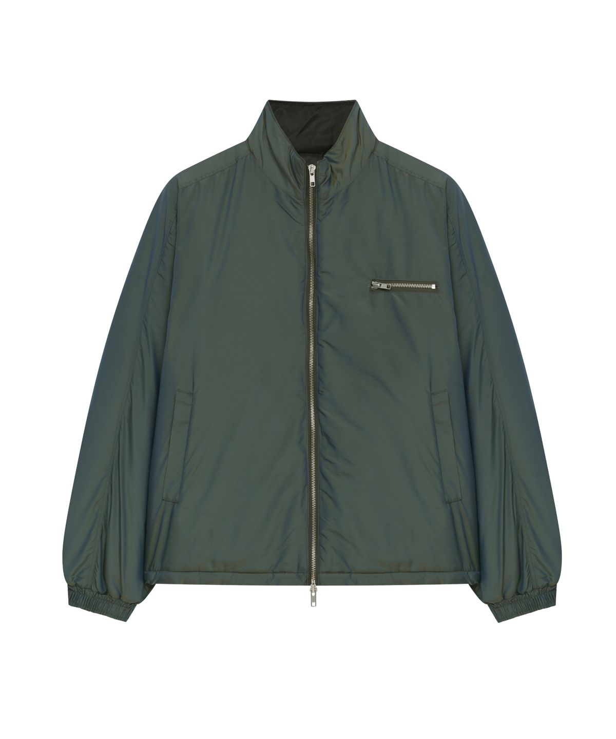 효지(HYOJI) 26 FW 하이넥 푸퍼 커브드 패딩 점퍼 (3컬러)
