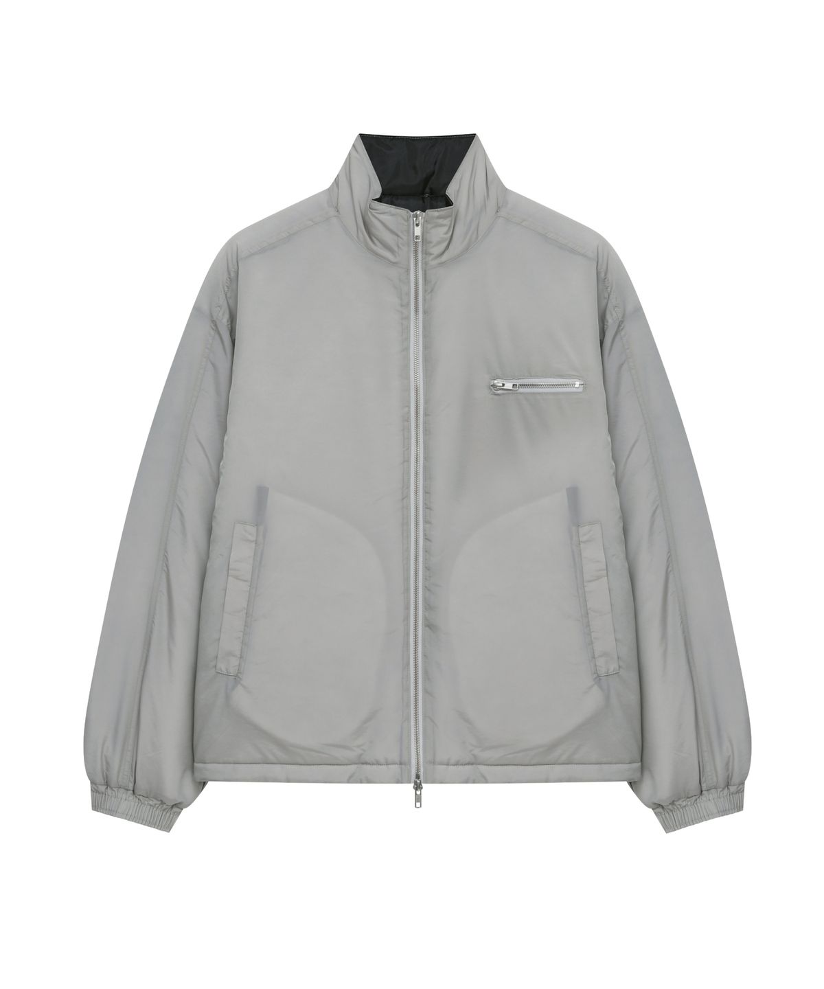 효지(HYOJI) 26 FW 하이넥 푸퍼 커브드 패딩 점퍼 (3컬러)