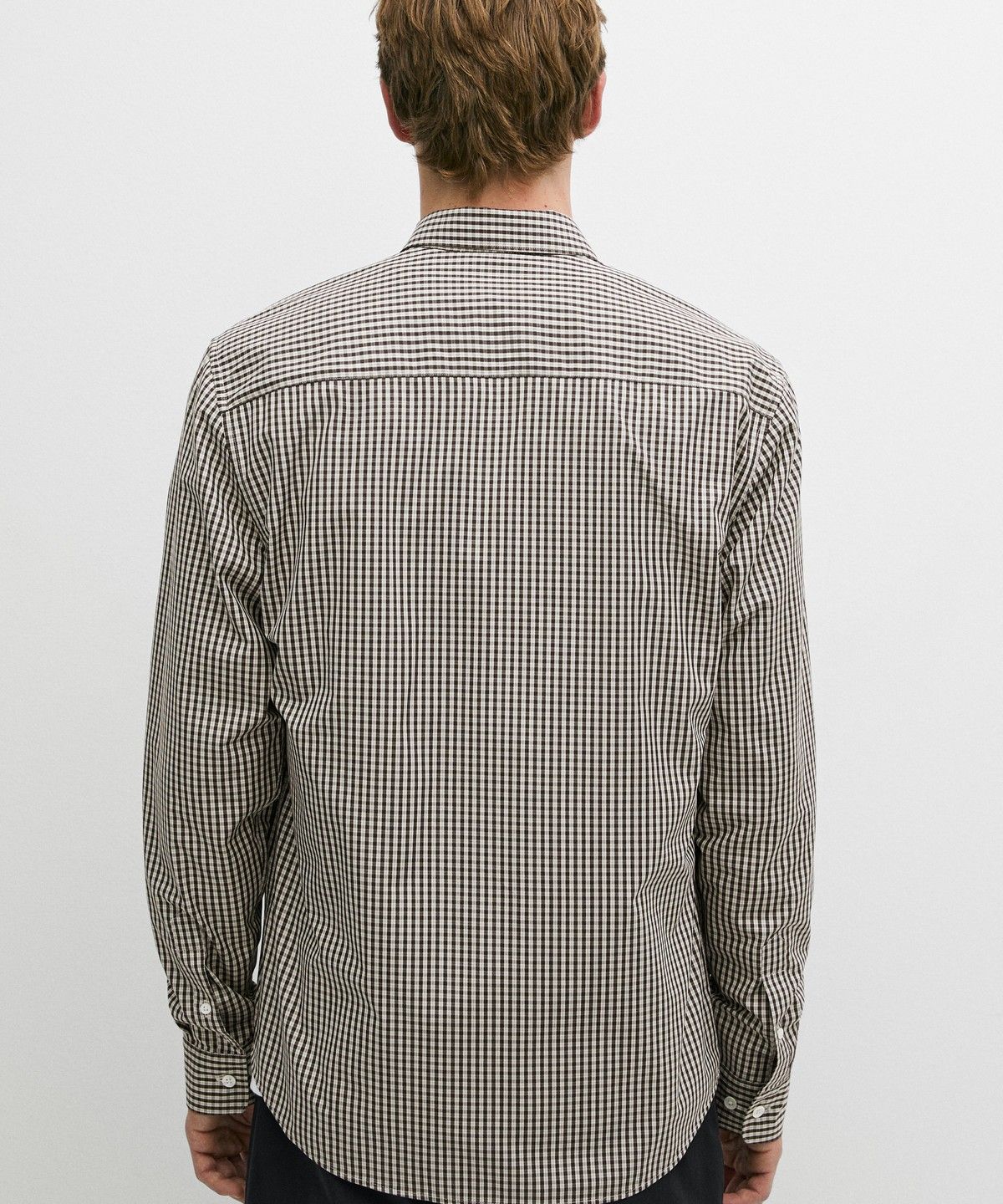 마시모두띠(MASSIMO DUTTI) 레귤러 핏 체크 셔츠