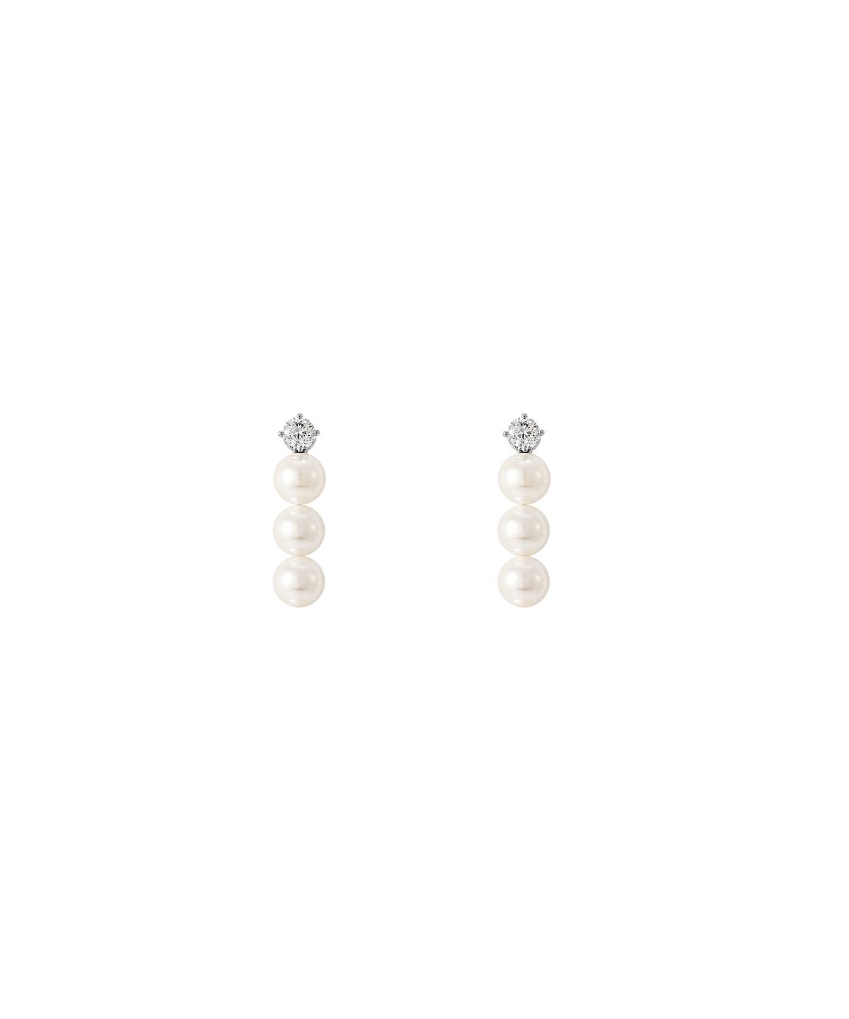 바이브나인(Vibe9) V9 Essential 63 Pearl Drop Earrings
