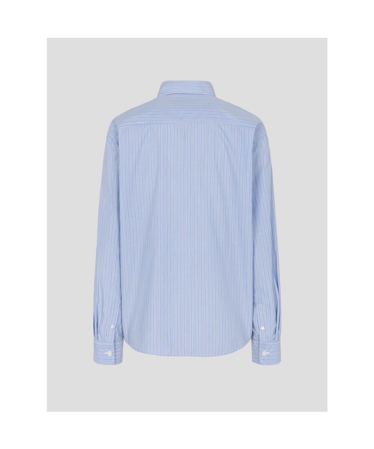 빈폴 레이디스(BEANPOLE LADIES) 스트라이프 릴랙스핏 셔츠  스카이 블루 (BF6864C13Q)