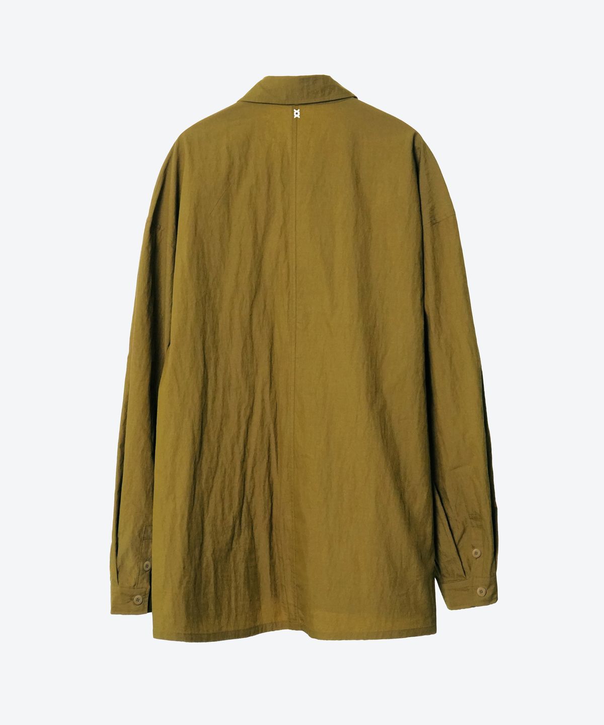 언티지(UNTAGE) 투포켓 헨리 셔츠[Mustard(UNISEX)]_UTS-SS86