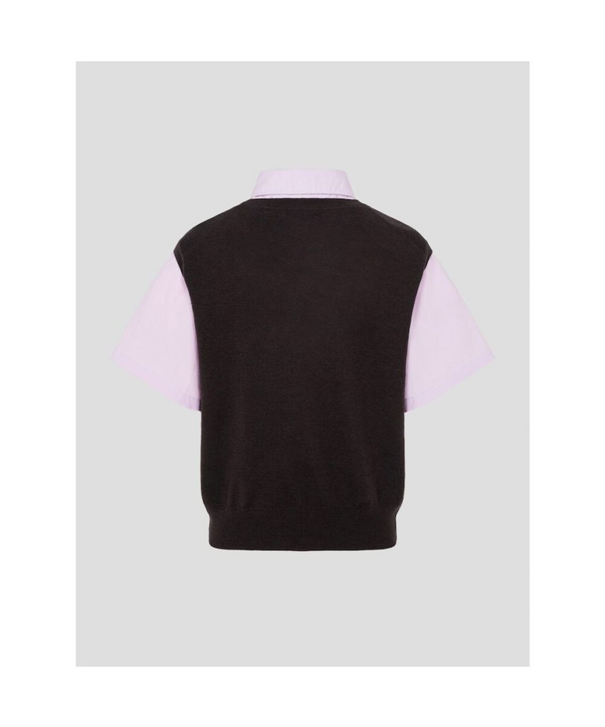 빈폴 레이디스(BEANPOLE LADIES) 셔츠 레이어드 풀오버  브라운 (BF6751C03D)