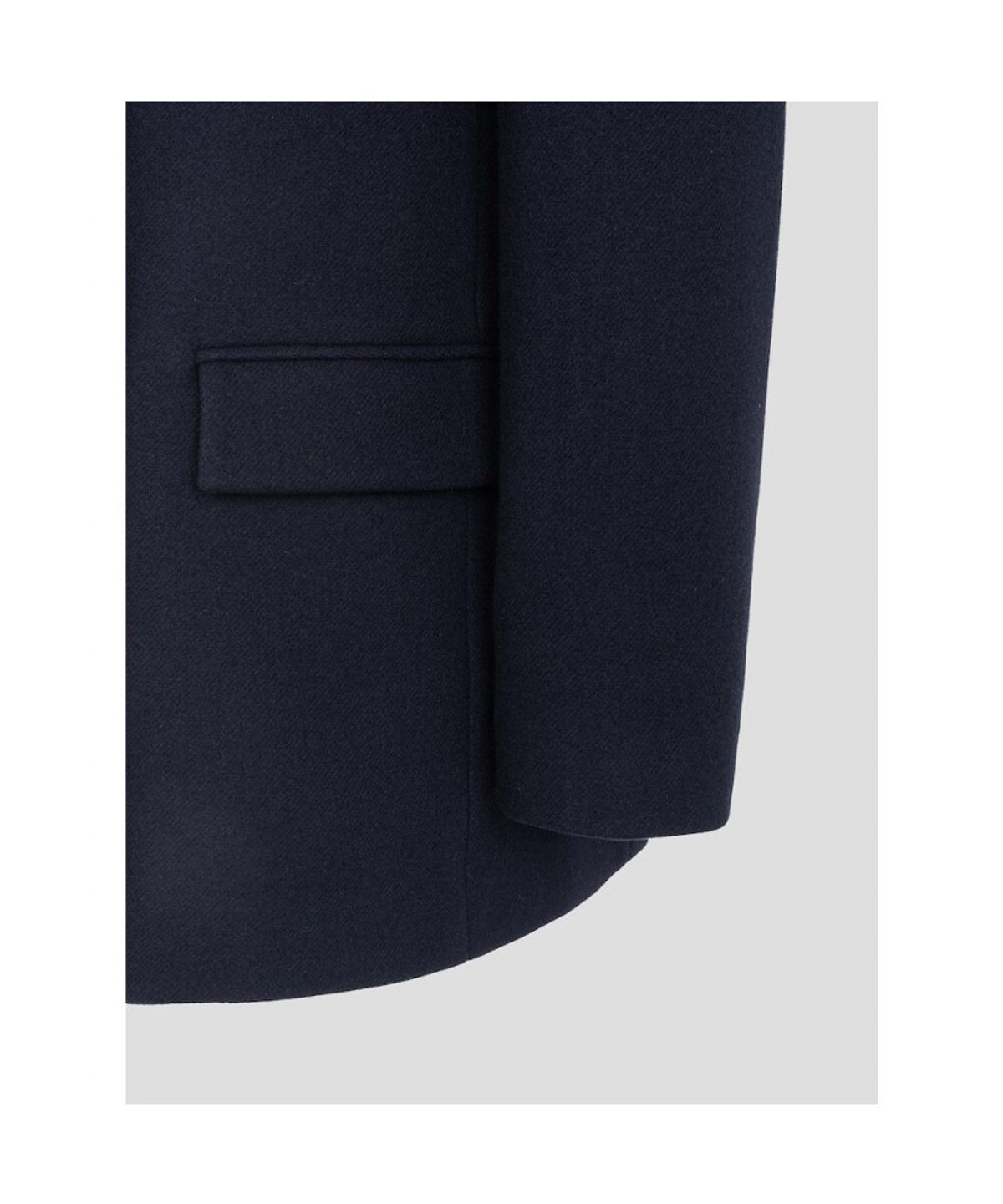 빈폴 레이디스(BEANPOLE LADIES) 울 더블 브레스티드 세미오버 재킷  네이비 (BF6911C37R)