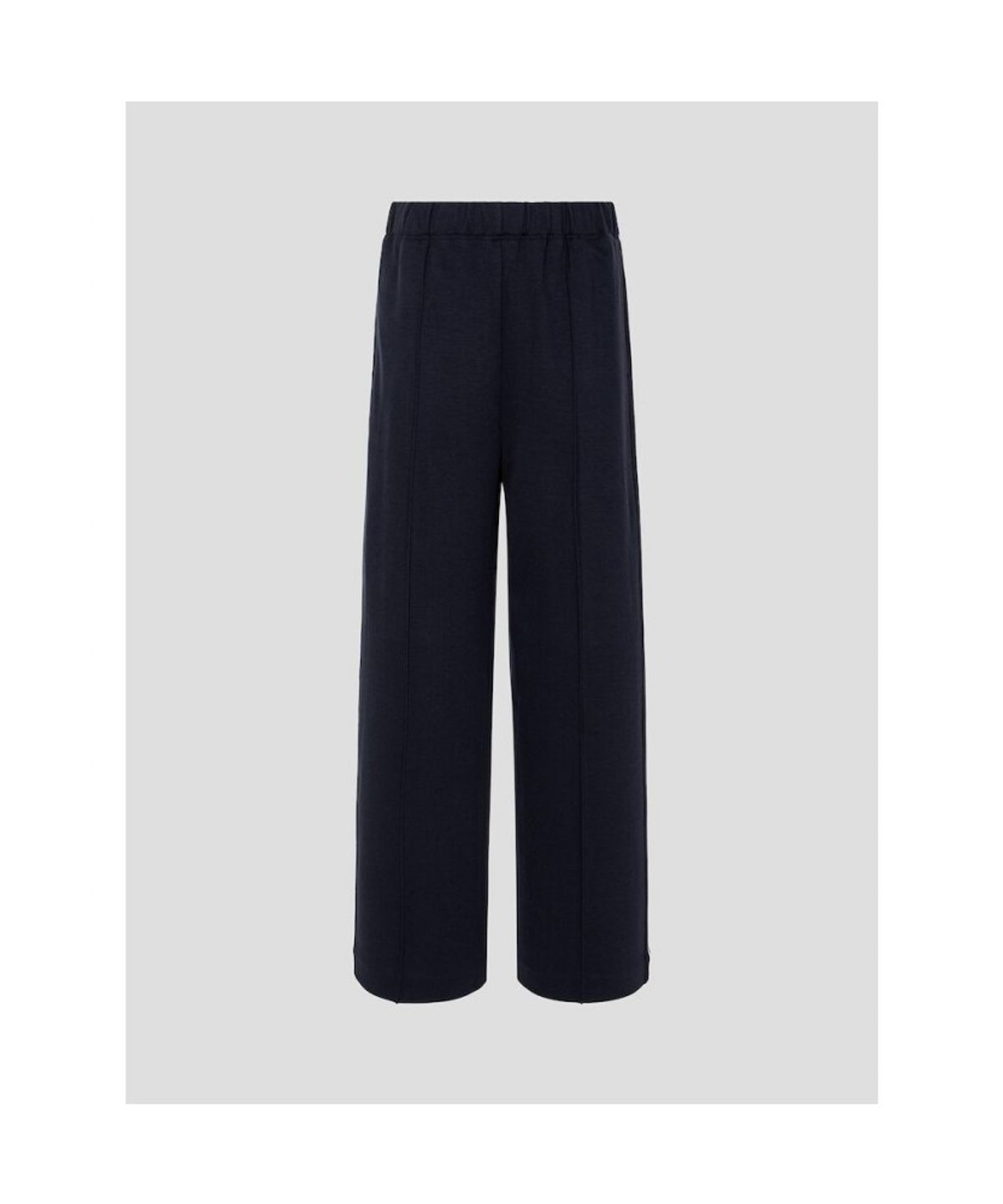 빈폴 레이디스(BEANPOLE LADIES) 세미와이드 트랙 저지 팬츠  네이비 (BF6821C41R)