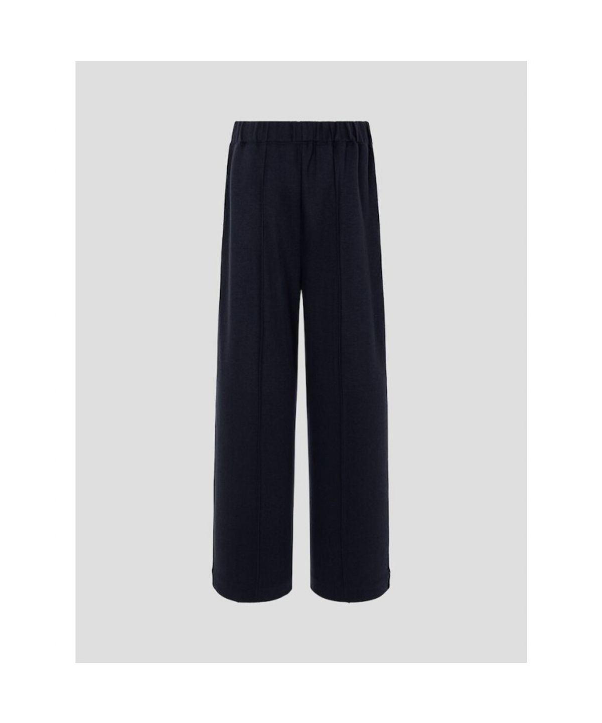 빈폴 레이디스(BEANPOLE LADIES) 세미와이드 트랙 저지 팬츠  네이비 (BF6821C41R)
