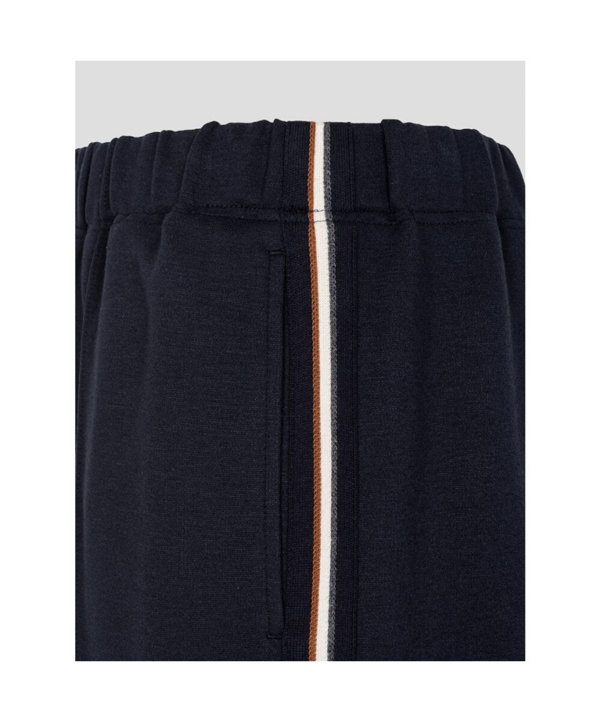 빈폴 레이디스(BEANPOLE LADIES) 세미와이드 트랙 저지 팬츠  네이비 (BF6821C41R)