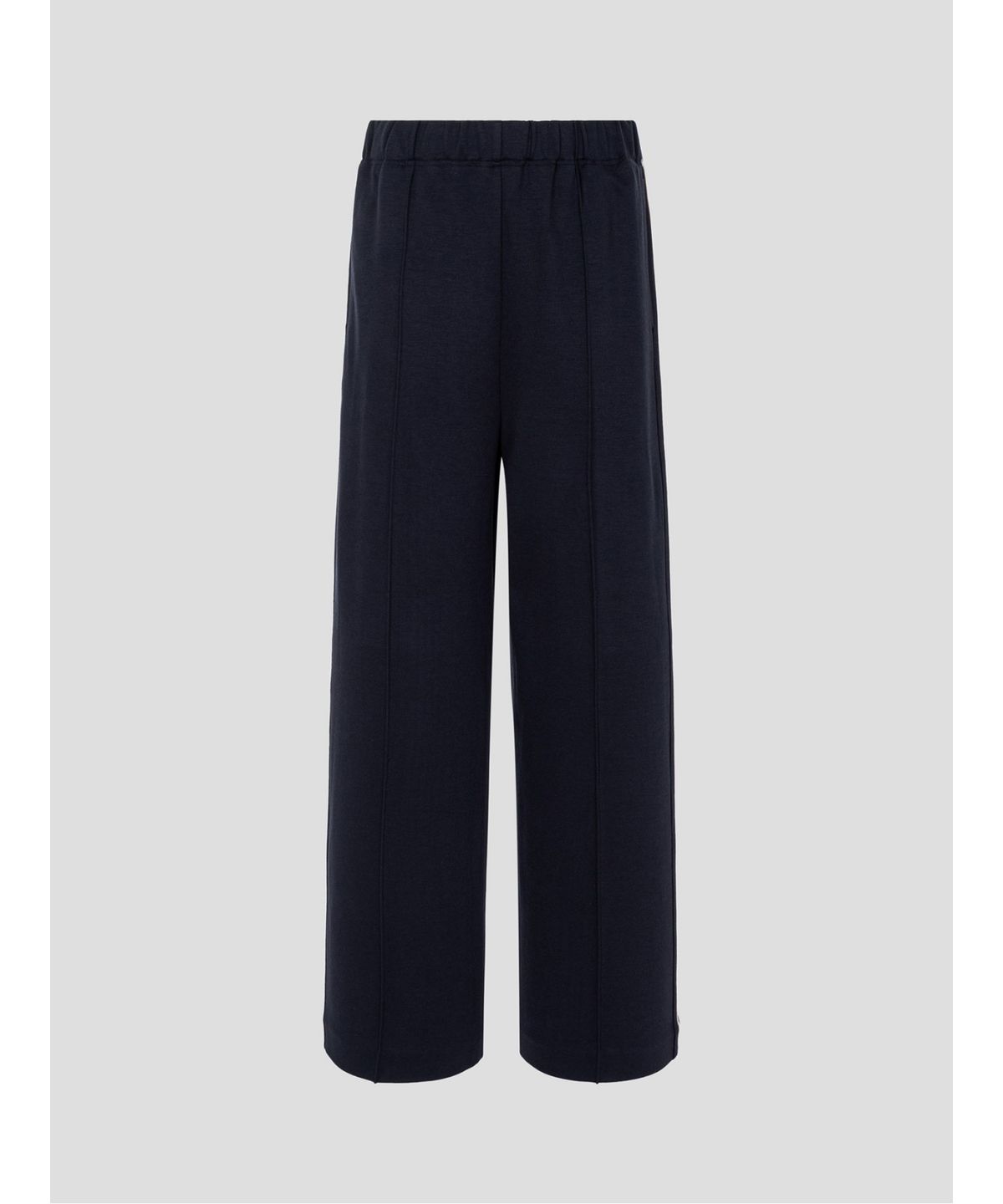 빈폴 레이디스(BEANPOLE LADIES) 세미와이드 트랙 저지 팬츠  네이비 (BF6821C41R)