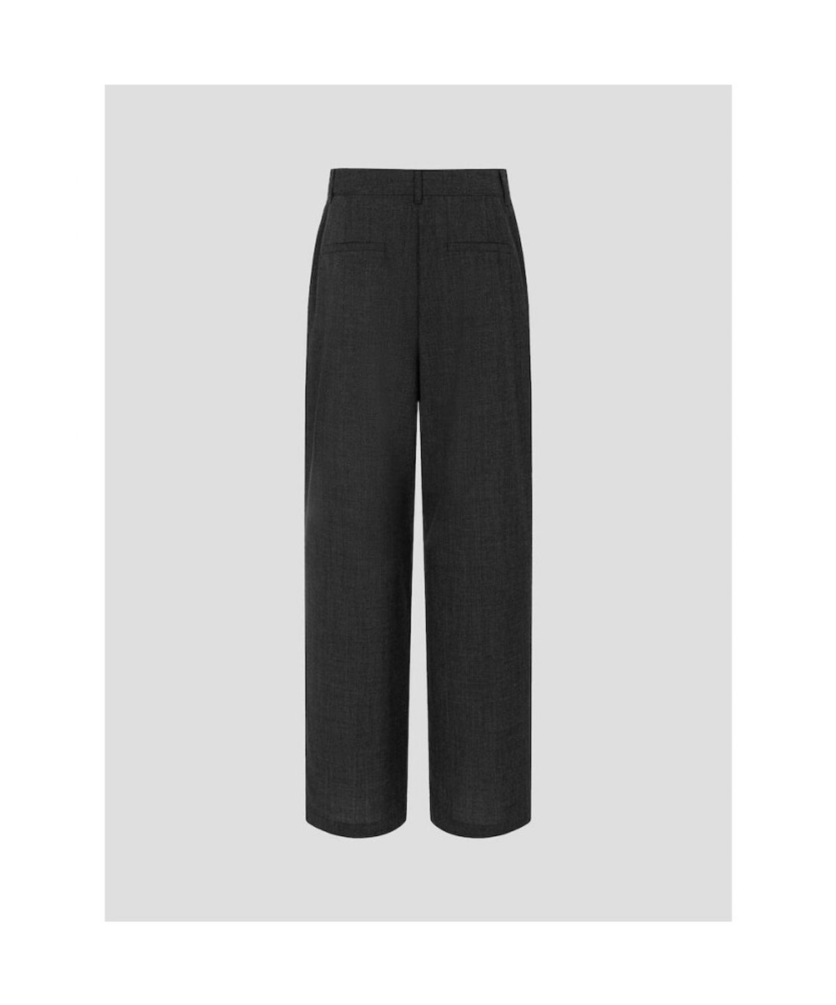 빈폴 레이디스(BEANPOLE LADIES) 울폴리 세미와이드 팬츠  애쉬 (BF6821C524)