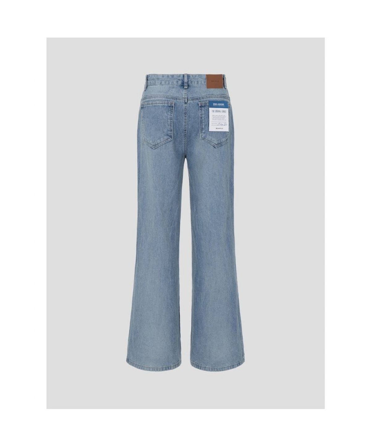 빈폴 레이디스(BEANPOLE LADIES) 코듀로이 데님 부츠컷 팬츠  스카이 블루 (BF6921C74Q)