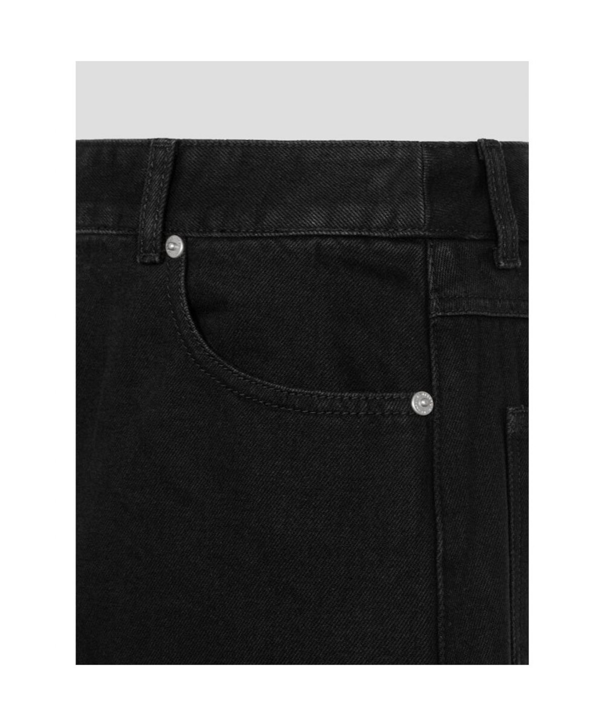 빈폴 레이디스(BEANPOLE LADIES) 데님 H라인 스커트  블랙 (BF6827C715)