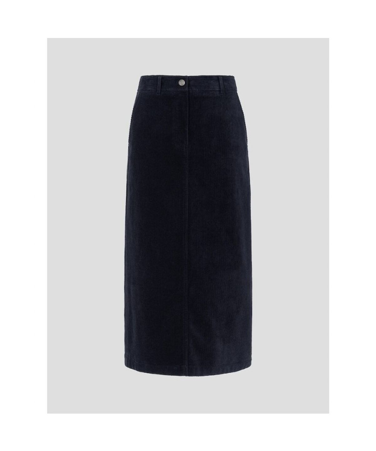 빈폴 레이디스(BEANPOLE LADIES) 코듀로이 H라인 스커트  네이비 (BF6927C22R)