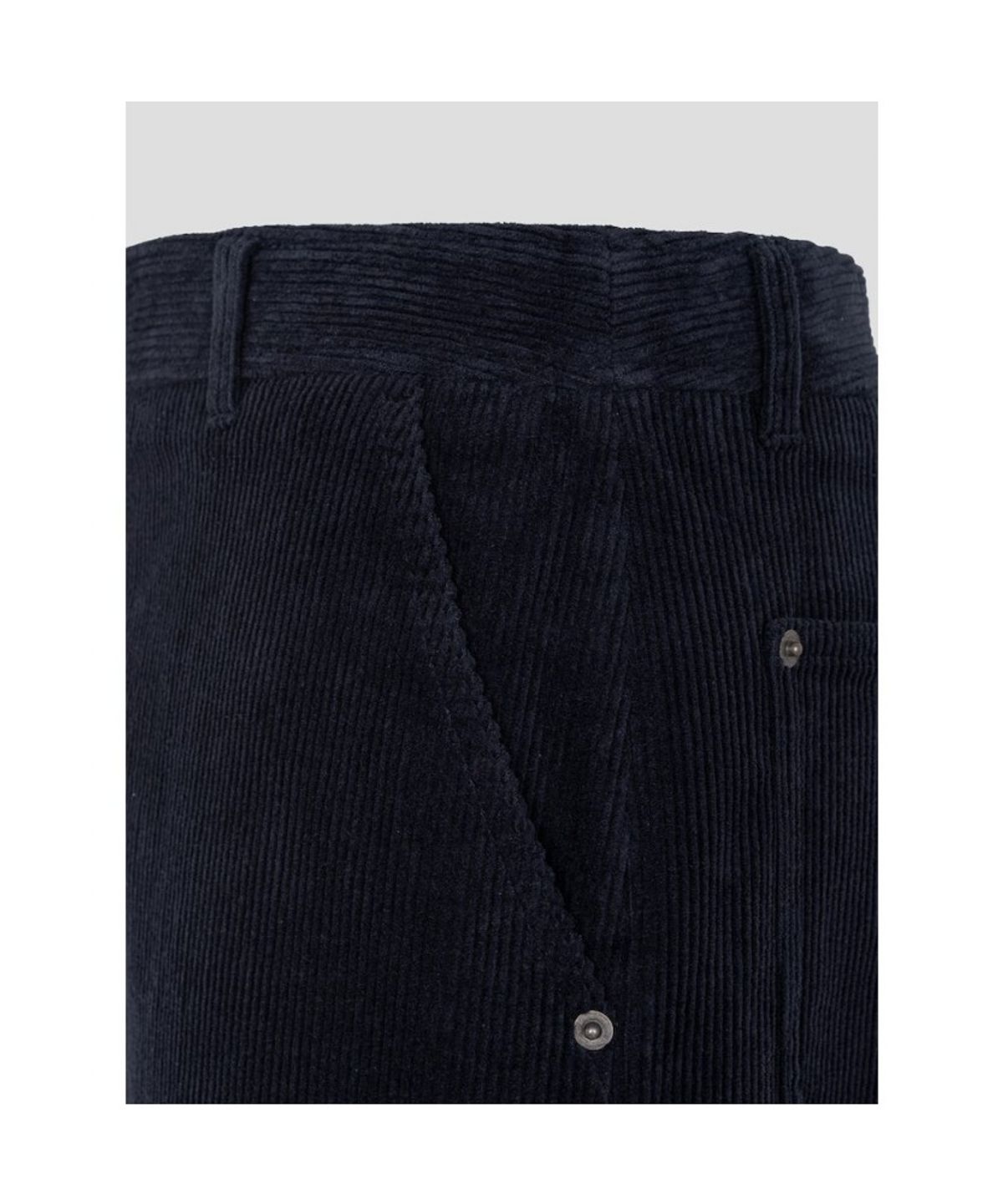빈폴 레이디스(BEANPOLE LADIES) 코듀로이 H라인 스커트  네이비 (BF6927C22R)