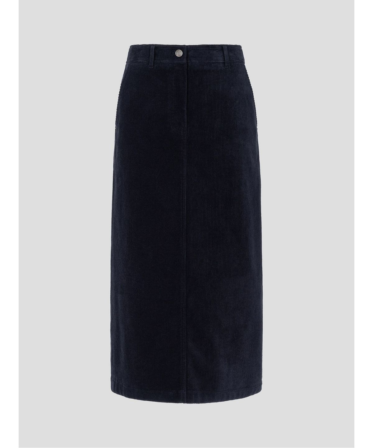 빈폴 레이디스(BEANPOLE LADIES) 코듀로이 H라인 스커트  네이비 (BF6927C22R)