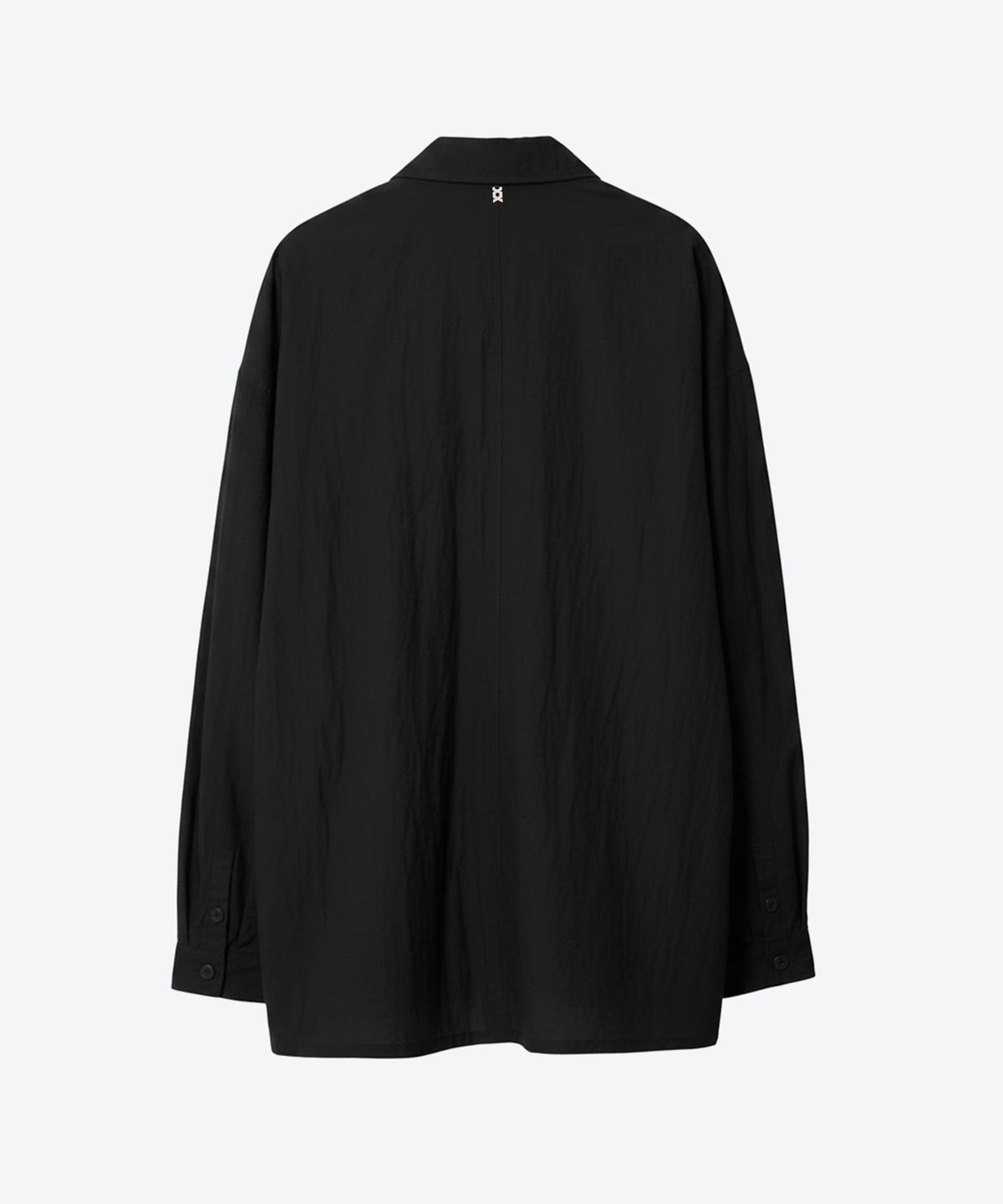 언티지(UNTAGE) 투포켓 헨리 셔츠[Black(UNISEX)]_UTS-SS87