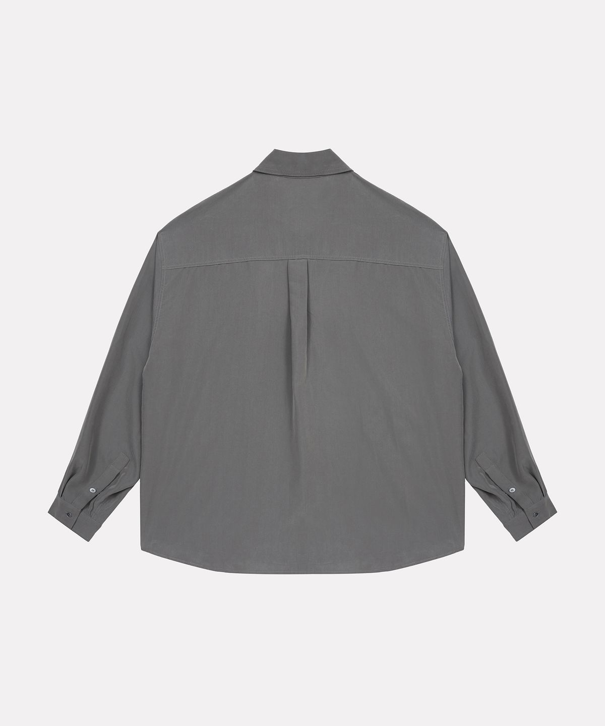 우네씬(UUNE SCENE) Cupra Loose Shirt_Gray