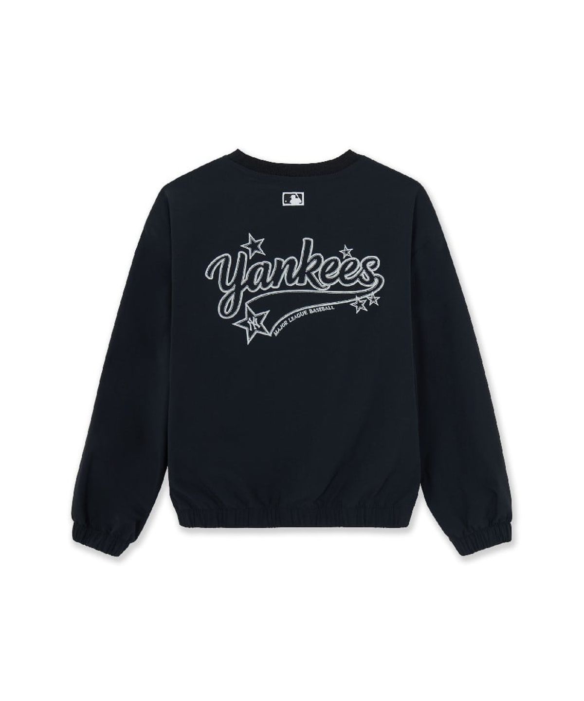 엠엘비 키즈(MLB KIDS) 스트릿 걸즈 우븐 맨투맨 세트 NY (Black)