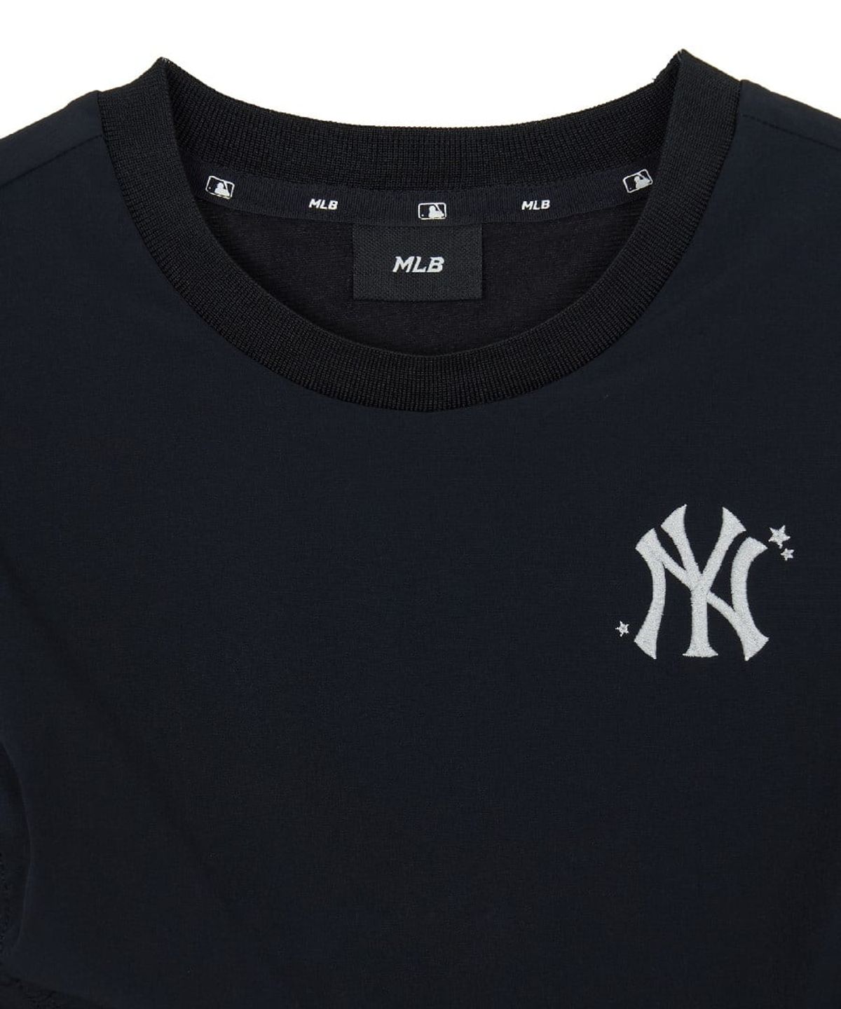 엠엘비 키즈(MLB KIDS) 스트릿 걸즈 우븐 맨투맨 세트 NY (Black)