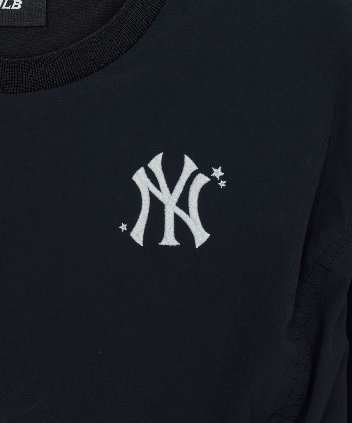엠엘비 키즈(MLB KIDS) 스트릿 걸즈 우븐 맨투맨 세트 NY (Black)