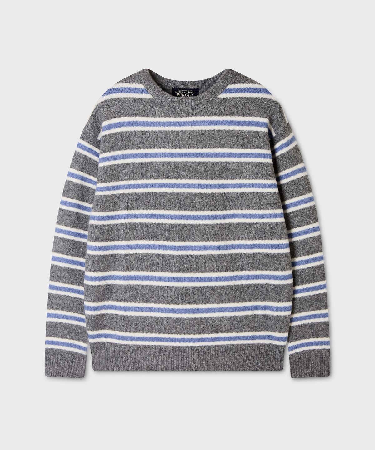 후아유(WHO.A.U) Stripe R-neck Pullover(U) / WHKAG4T24U