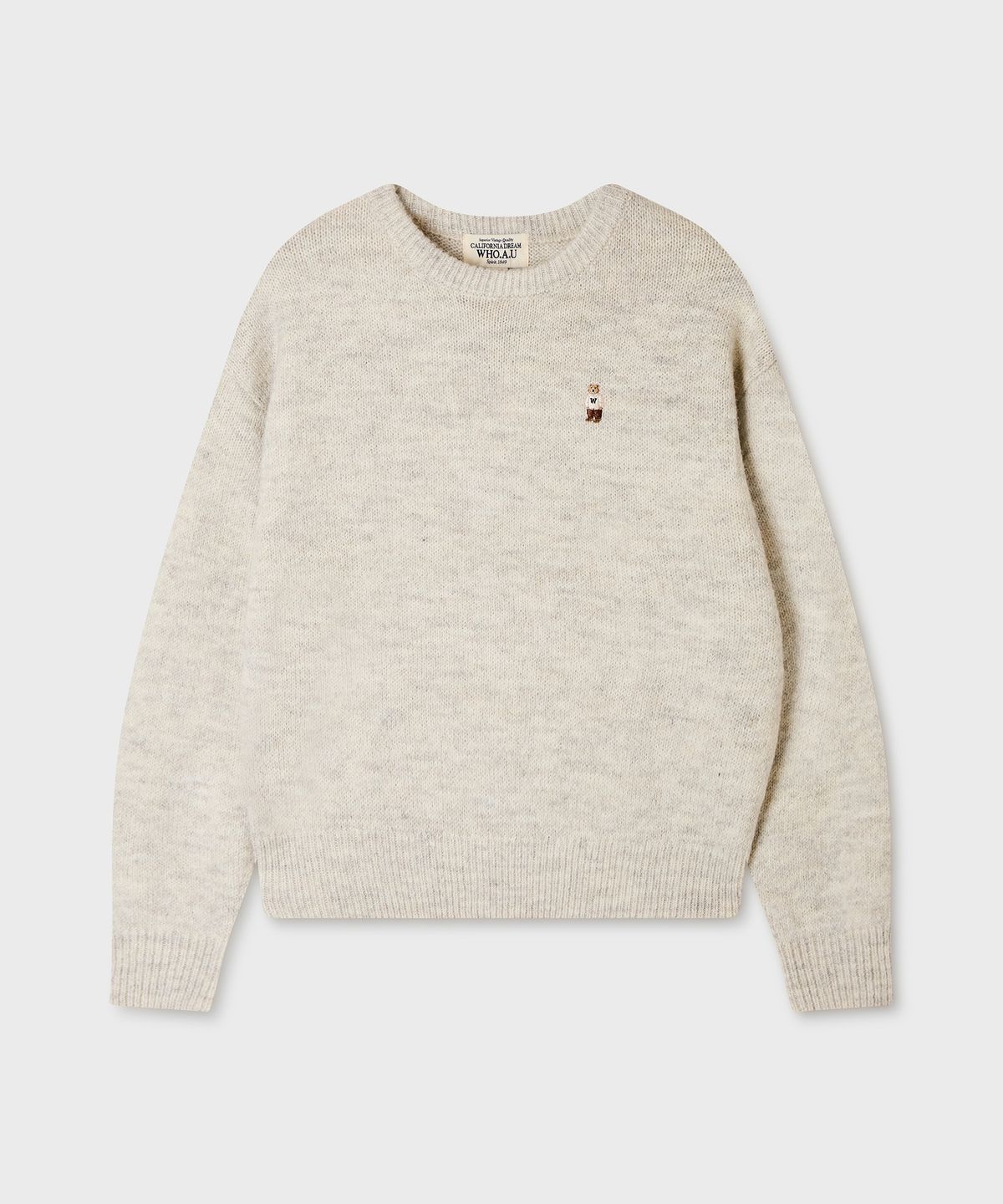 후아유(WHO.A.U) Steve Bokasi R-neck Pullover / WHKAG4T21F