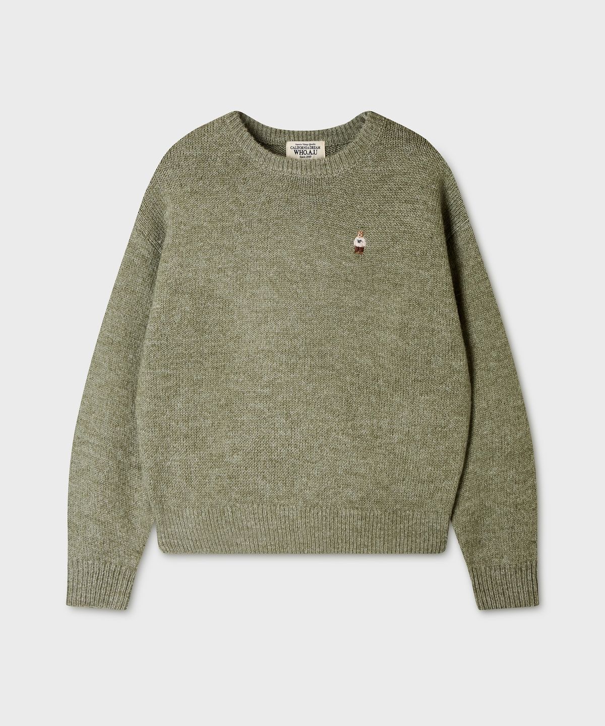 후아유(WHO.A.U) Steve Bokasi R-neck Pullover / WHKAG4T21F