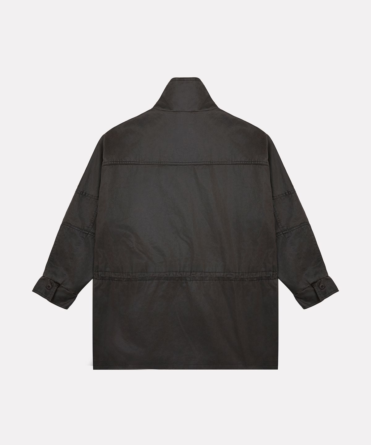 우네씬(UUNE SCENE) Vintage Washed Half Jacket_Cocoa