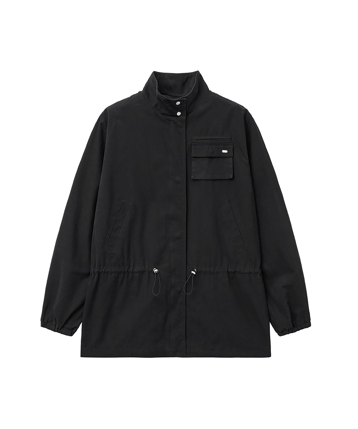 렌세(RENSE) Washed Field Jacket Black