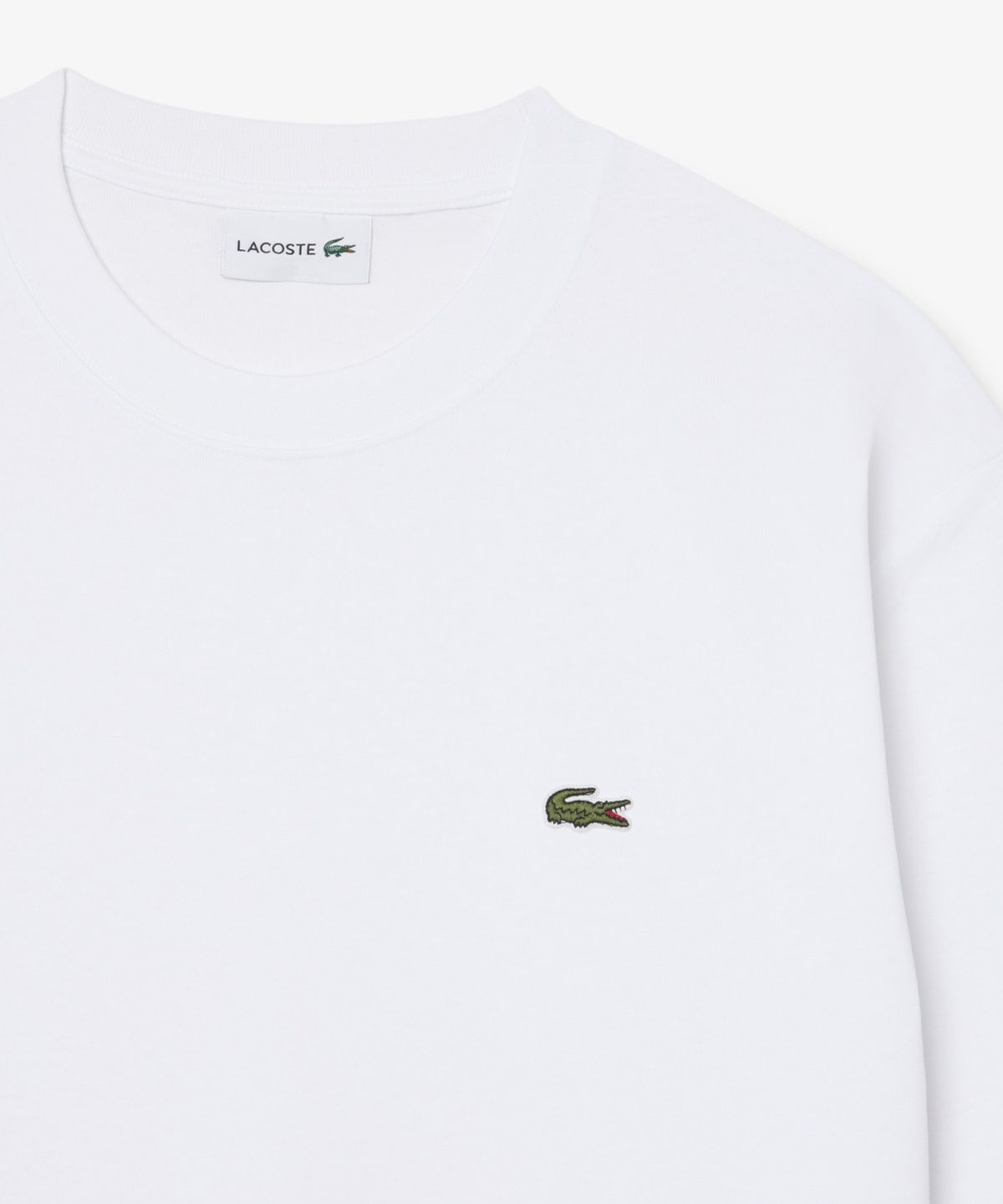 라코스테(LACOSTE) 남성 헤비웨이트 릴랙스핏 긴팔 티셔츠 TH9993-56N 001