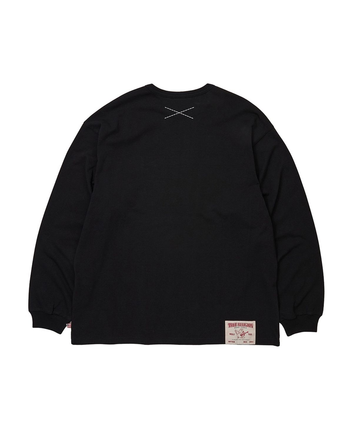 트루릴리젼(TRUERELIGION) Big Horseshoe Long Sleeve - BLACK