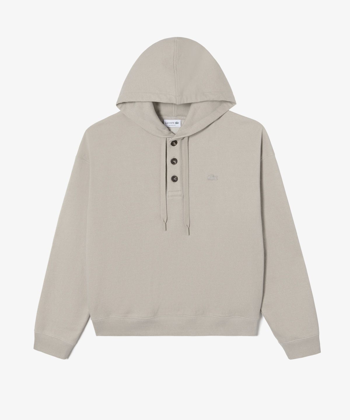 라코스테(LACOSTE) 남성 워싱 버튼 후드 풀오버 SH297E-56N I18