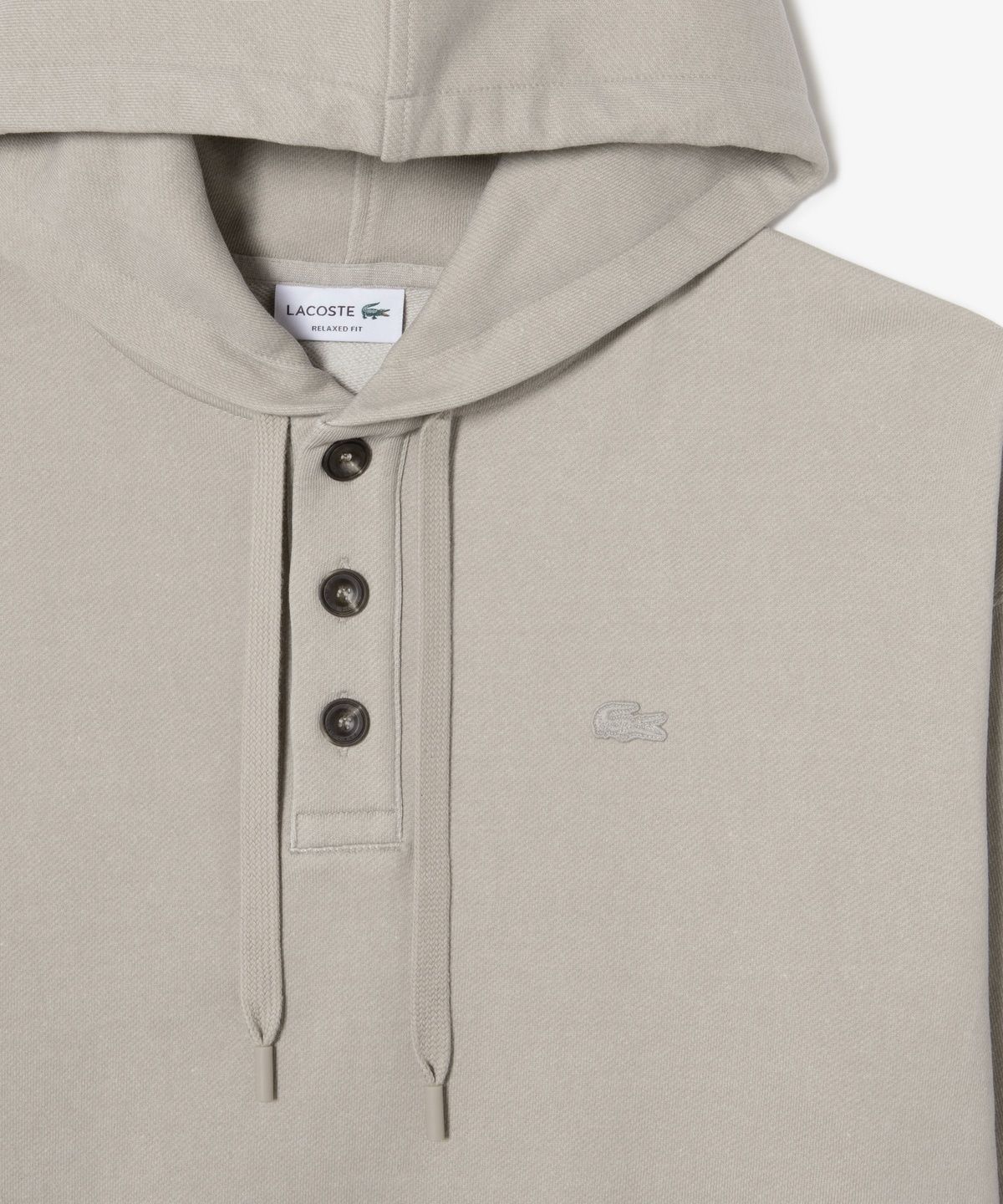라코스테(LACOSTE) 남성 워싱 버튼 후드 풀오버 SH297E-56N I18