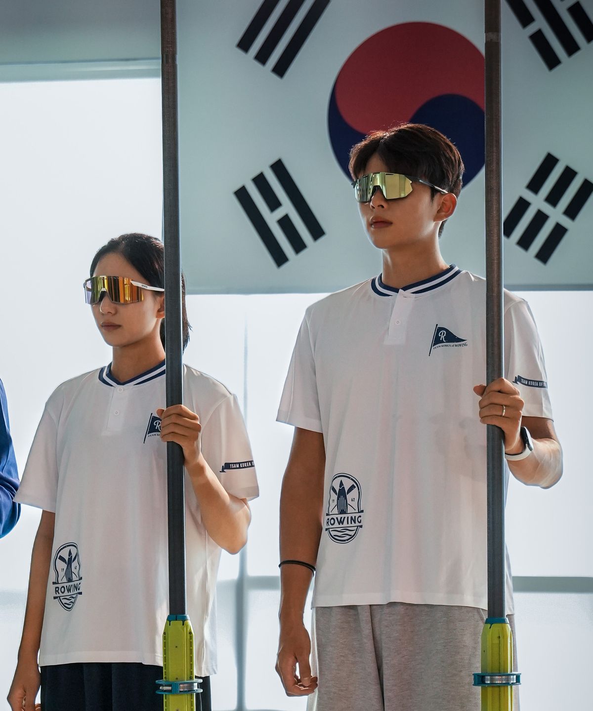 아커드(ARKERD) [TEAM KOREA OF ROWING] 헤리티지 헨리넥 티셔츠