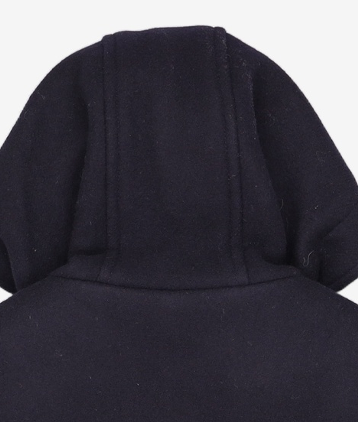 마리떼 프랑소와 저버(MARITHÉ + FRANҪOIS GIRBAUD) CLASSIC HOODIE DUFFLE HALF COAT dark navy S