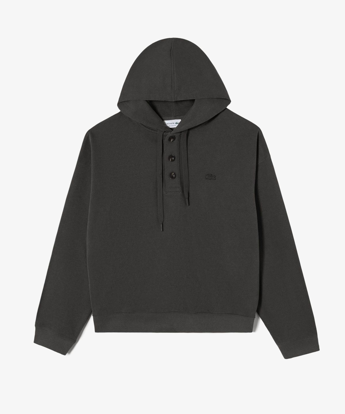 라코스테(LACOSTE) 남성 워싱 버튼 후드 풀오버 SH297E-56N UWC