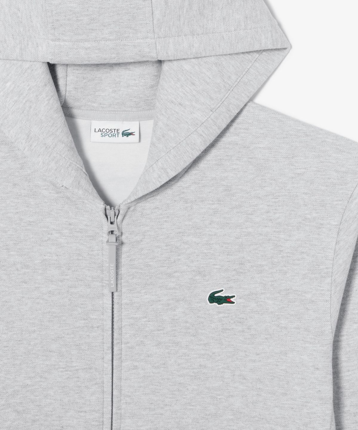 라코스테(LACOSTE) 남성 테크니컬 후드 풀집업 스웻셔츠 SH609E-56N CCA