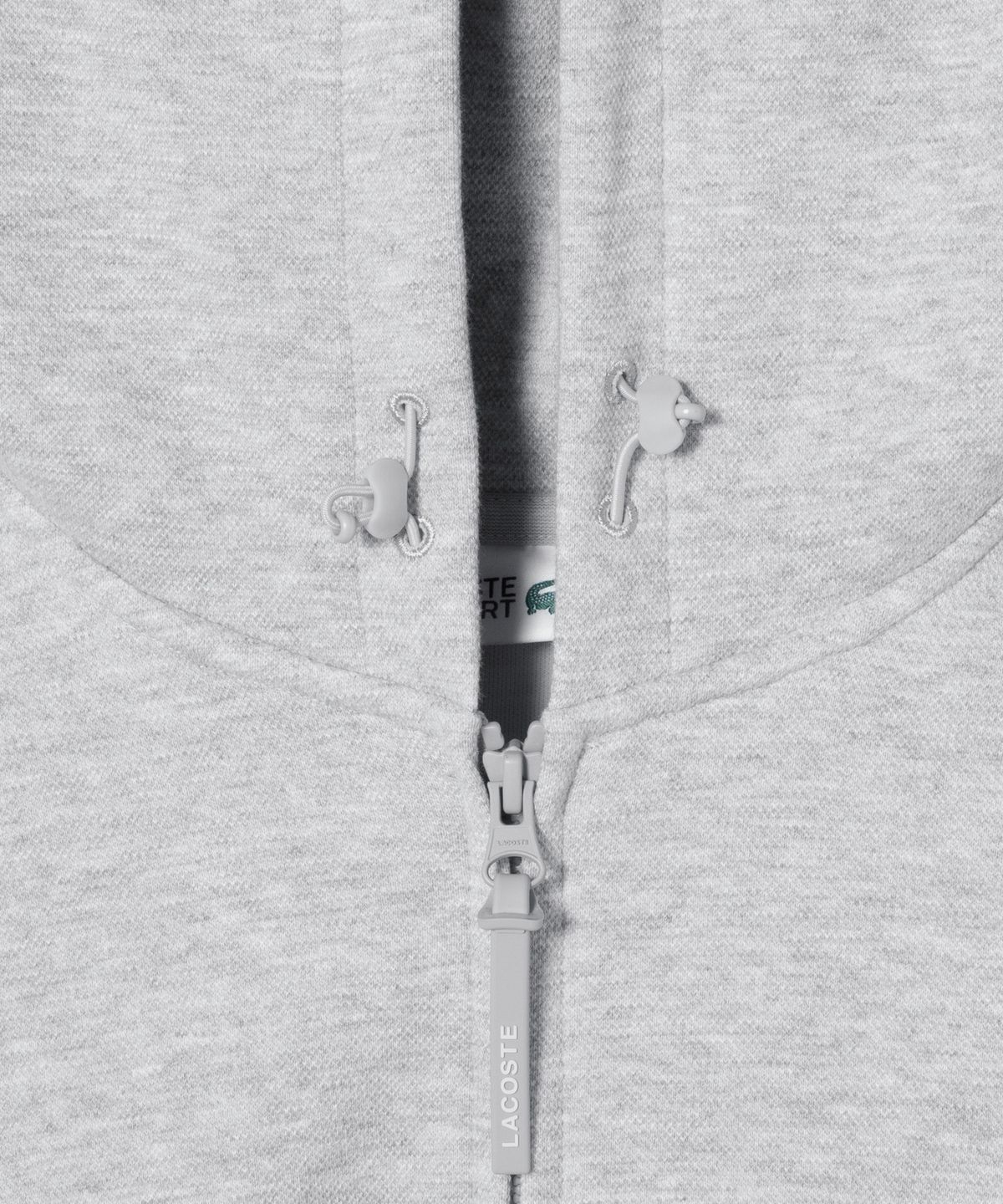 라코스테(LACOSTE) 남성 테크니컬 후드 풀집업 스웻셔츠 SH609E-56N CCA