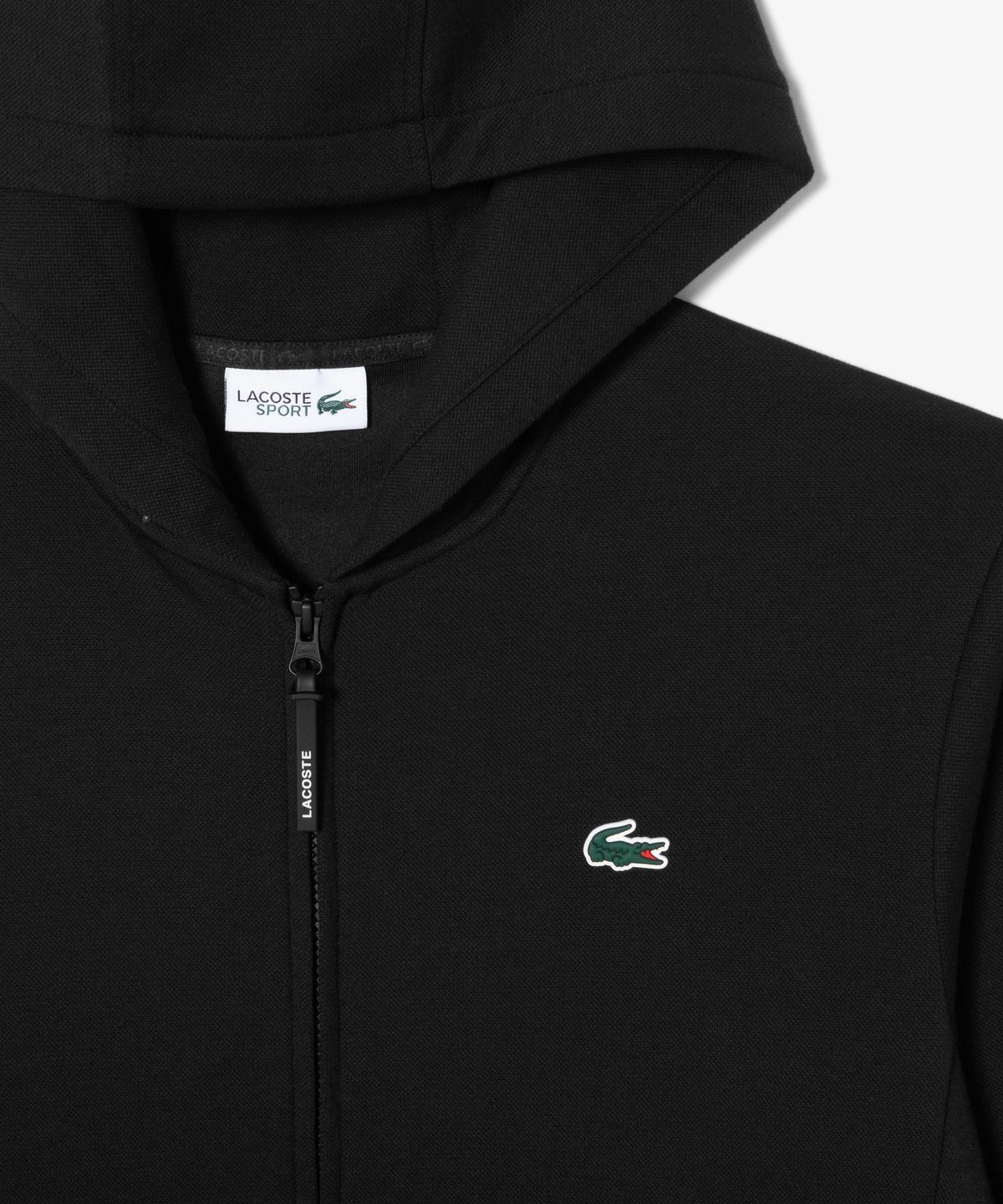 라코스테(LACOSTE) 남성 테크니컬 후드 풀집업 스웻셔츠 SH609E-56N 031