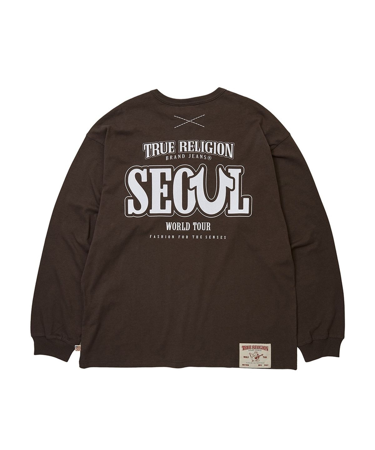 트루릴리젼(TRUERELIGION) Seoul City Long Sleeve - BROWN