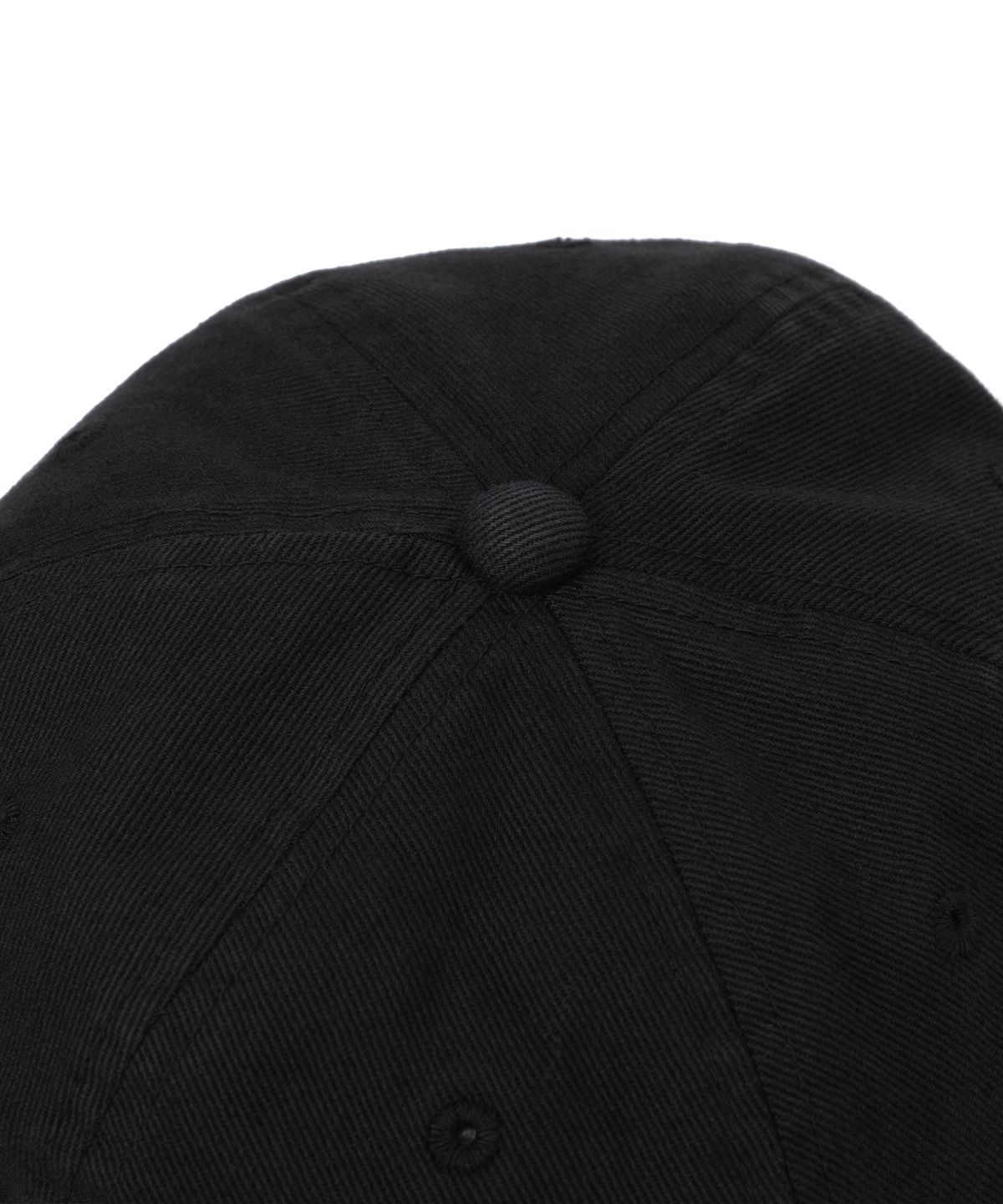 니티드(KNITTED) 1989 워시드 아플리케 볼캡 BLACK