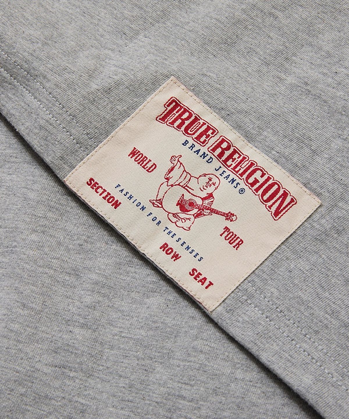 트루릴리젼(TRUERELIGION) Seoul City Long Sleeve - MELANGE GREY
