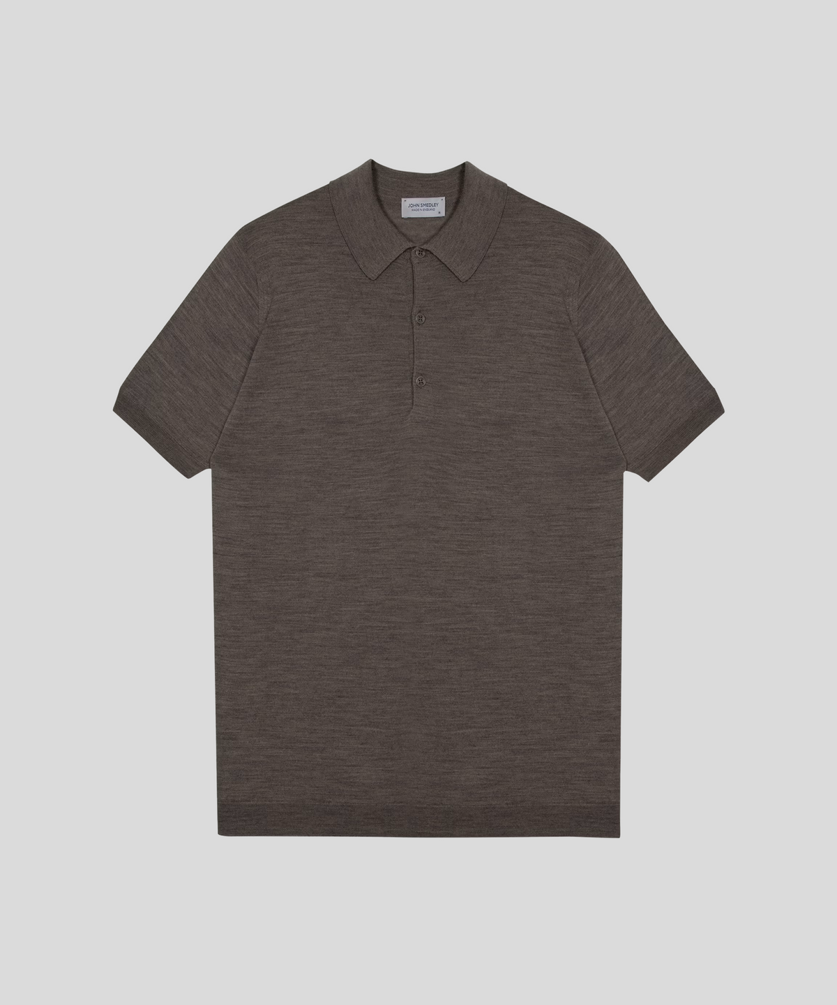 존 스메들리(JOHN SMEDLEY) MACLOUD Extra Fine Merino Wool Standard Fit  Short Sleeve Polo Shirt Core 4 Colors