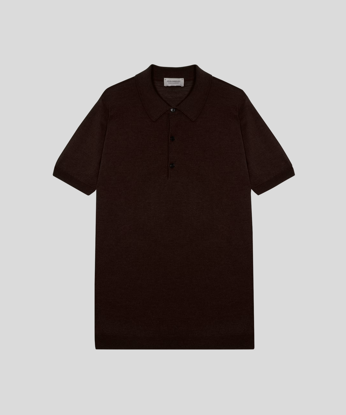 존 스메들리(JOHN SMEDLEY) MACLOUD Extra Fine Merino Wool Standard Fit  Short Sleeve Polo Shirt Core 4 Colors