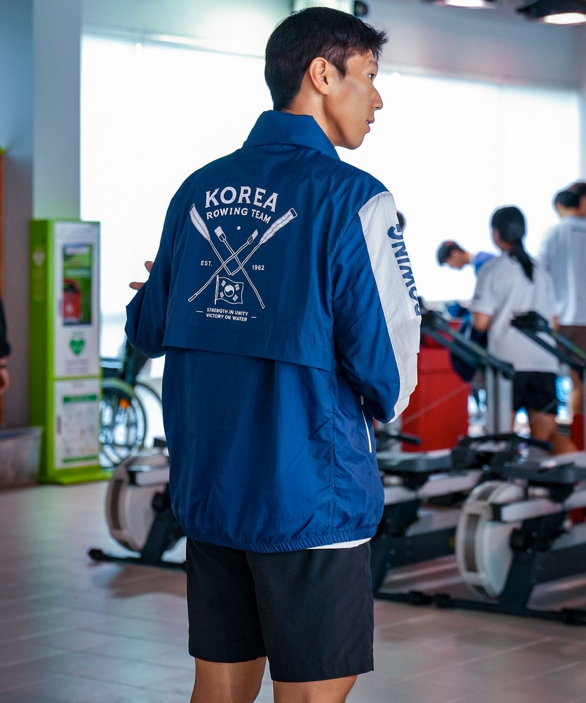 아커드(ARKERD) [TEAM KOREA OF ROWING] 헤리티지 윈드 브레이커 자켓