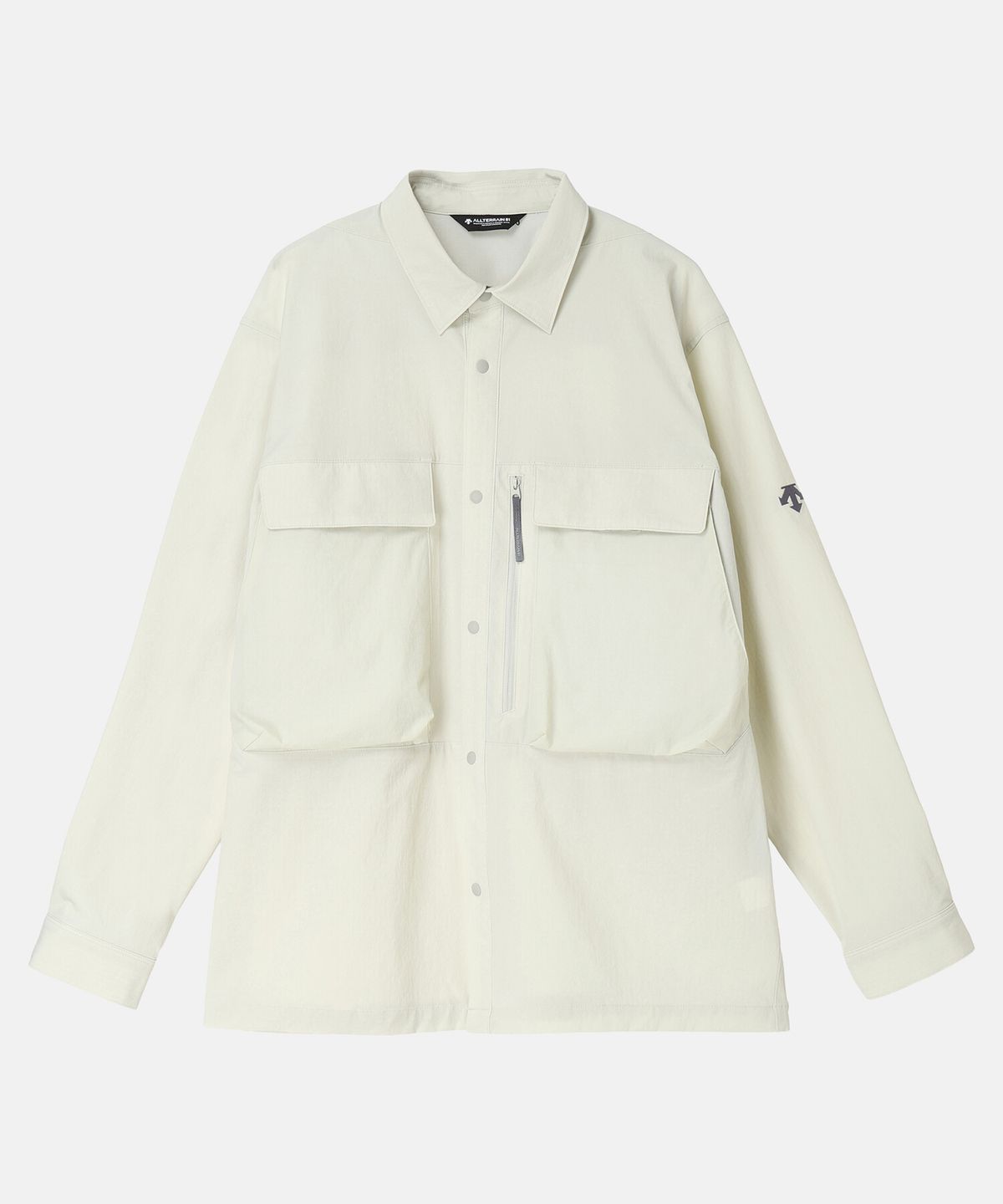 데상트(DESCENTE) [ALLTERRAIN 81] CORDURA STRETCH RIPSTOP LONG SLEEVE SHIRT 화이트 SR313KSR93