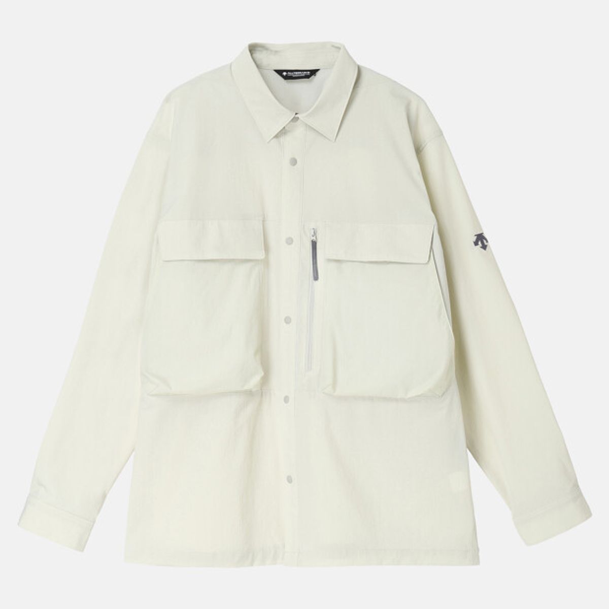 데상트(DESCENTE) [ALLTERRAIN 81] CORDURA STRETCH RIPSTOP LONG SLEEVE SHIRT 화이트 SR313KSR93