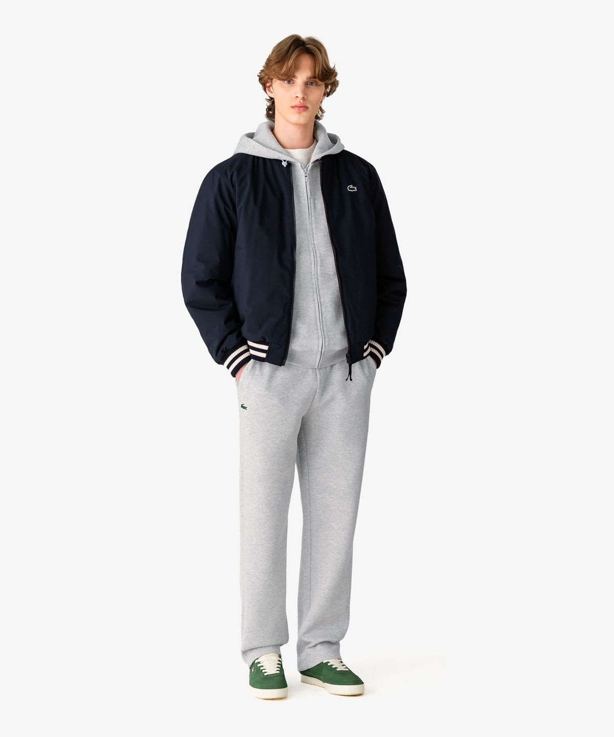 라코스테(LACOSTE) 남성 테크니컬 셋업 테이퍼드 팬츠 XH798E-56N CCA