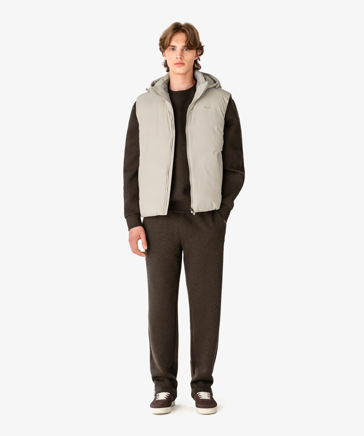 라코스테(LACOSTE) 남성 테크니컬 셋업 테이퍼드 팬츠 XH798E-56N DPD