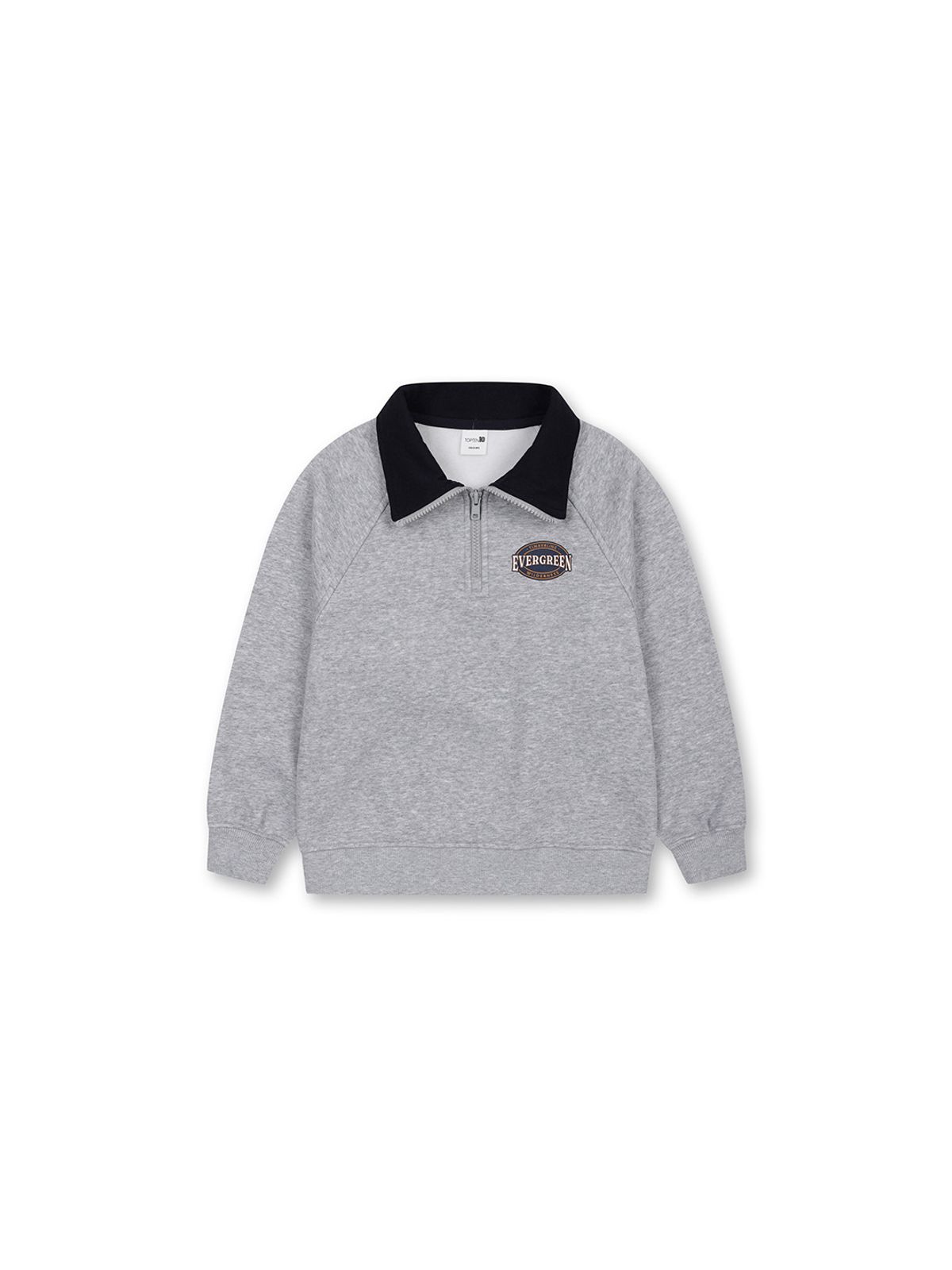탑텐 키즈(TOPTEN KIDS) 공용 플리스 아노락 스웨트셔츠_MKG4TR3405