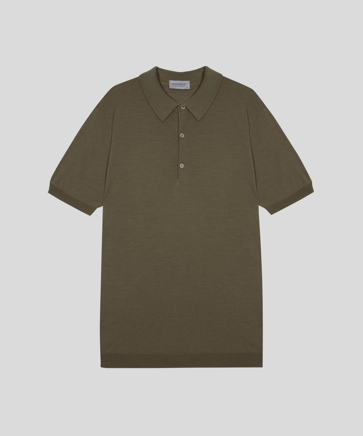 존 스메들리(JOHN SMEDLEY) MACLOUD Extra Fine Merino Wool Standard Fit  Short Sleeve Polo Shirt Seasonal 4 Colors